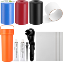 Repair Kit for Inflatable Boat Pool Liner Patch Kit Include 6 Pcs and 3 ... - $48.78
