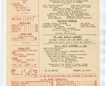 Madrid Cafe Menu O&#39;Fallon at Powell San Francisco California 1938 - $87.12