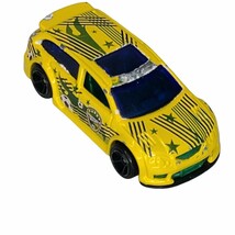 2012 Hot Wheels Audacious Street Car Yellow Soccer Themed HW Goal 1:64 L... - £4.54 GBP