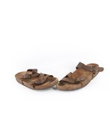 Vtg Birkenstock Mens 7 Womens 9 Distressed Leather Buckle Strap Sandals ... - $54.53 CAD