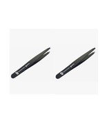 Set of 2 Slant Tweezers - Tweezer Guru Professional Stainless Steel Slan... - $8.87