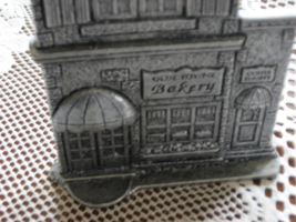 Carson Statesmetal-Old Towne Bakery &amp; Coffee Shoppe-Reversible-Pewter-1980&#39;s - £7.21 GBP