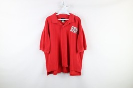 Vtg 90s Logo Athletic Mens XL Faded Ohio State University Spell Out Polo... - $44.50