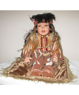 KINNEX collection doll  Native American Doll with Blanket - $57.85