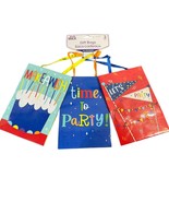 3 ct. Voila Gift Bags 3 pc Birthday Party Favor Bags All Occasion Presen... - $226.26 MXN