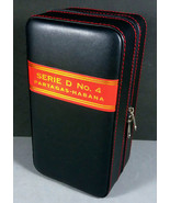 PARTAGAS -SERIE D No.4- CIGAR HUMIDOR TRAVEL CASE LEATHER EUROPEAN MARKE... - $479.90 CAD