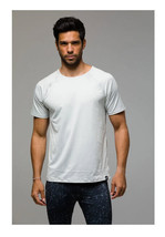 Onzie Raglan Short Sleeve Tee - Wolf Gray M/L - £15.81 GBP