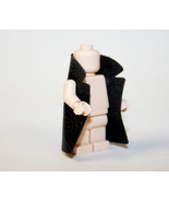 Minifigure Black Leather Coat E For US Seller - $3.80