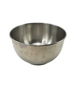 General Electric Stainless Steel USA Mixing Bowl 6.25 Wide 4.25 High - $240.38 MXN