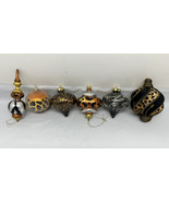 Animal Print Christmas Ornaments Lot Of 6 - €25,63 EUR