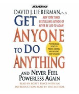Get Anyone to do Anything NLP Persuasion Influence David Lieberman Audio... - £7.05 GBP