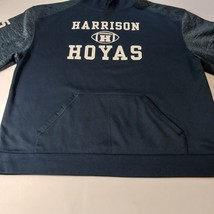 Badger Sport HARRISON HOYAS Men's Blue Drawstring Pullover Hoodie Sweatshirt XL image 10