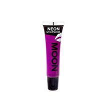 Moon Glow UV Lipgloss Scented &amp; Flavoured Intense Purple Blackcurrant 15ml  - $13.00