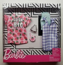 Barbie Fashion 2 Pack Dream Big Strawberry &amp; Gingham Theme  - $15.83