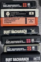 Lot Of 7 Burt Bacharach Greatest Hits (8-Track Tape Untested - £11.58 GBP