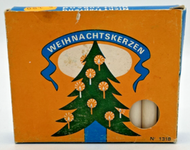 Vintage Weihnachtskerzen German Christmas Candles Box of 20 SKU U183 - £15.97 GBP