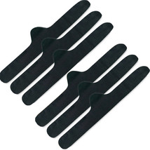 100% Bamboo Cotton Bra Liner (Black, 6-pk, Small) Wicking, Antibacterial - £18.67 GBP