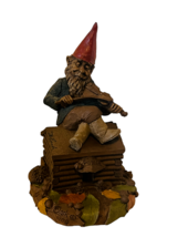 Tom Clark Gnome dwarf elf Figurine sculpture SIGNED Cairn Fiddler on roof 1988 - £31.34 GBP