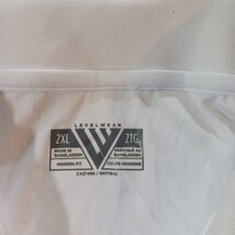 Levelwear Modern Fit LODGE Men's White Polo Shirt Short Sleeve Size 2XL  image 3