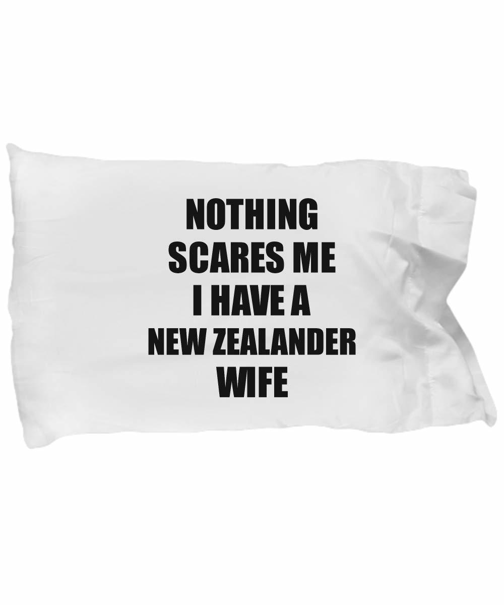 EzGift New Zealander Wife Pillowcase Funny Valentine Gift for Husband My Hubby H