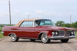 1962 Imperial Crown Convertible | 24 X 36 INCH POSTER | Vintage classic car - £17.92 GBP