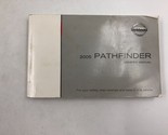 2005 Nissan Pathfinder Owners Manual OEM A02B24030 - $22.49