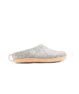 Woolly's Indoor Open Heel Slippers With Leather Sole (Natural Grey) - 39... - €45,00 EUR Woolly's Indoor Open Heel Slippers With Leather Sole (Natural Grey) - 39... - €45,00 EUR