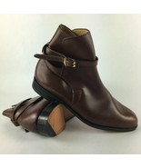Genuine John Spencer Stylish Chelsea Style Brown Boots Shoes Men Size ​1... - £196.39 GBP