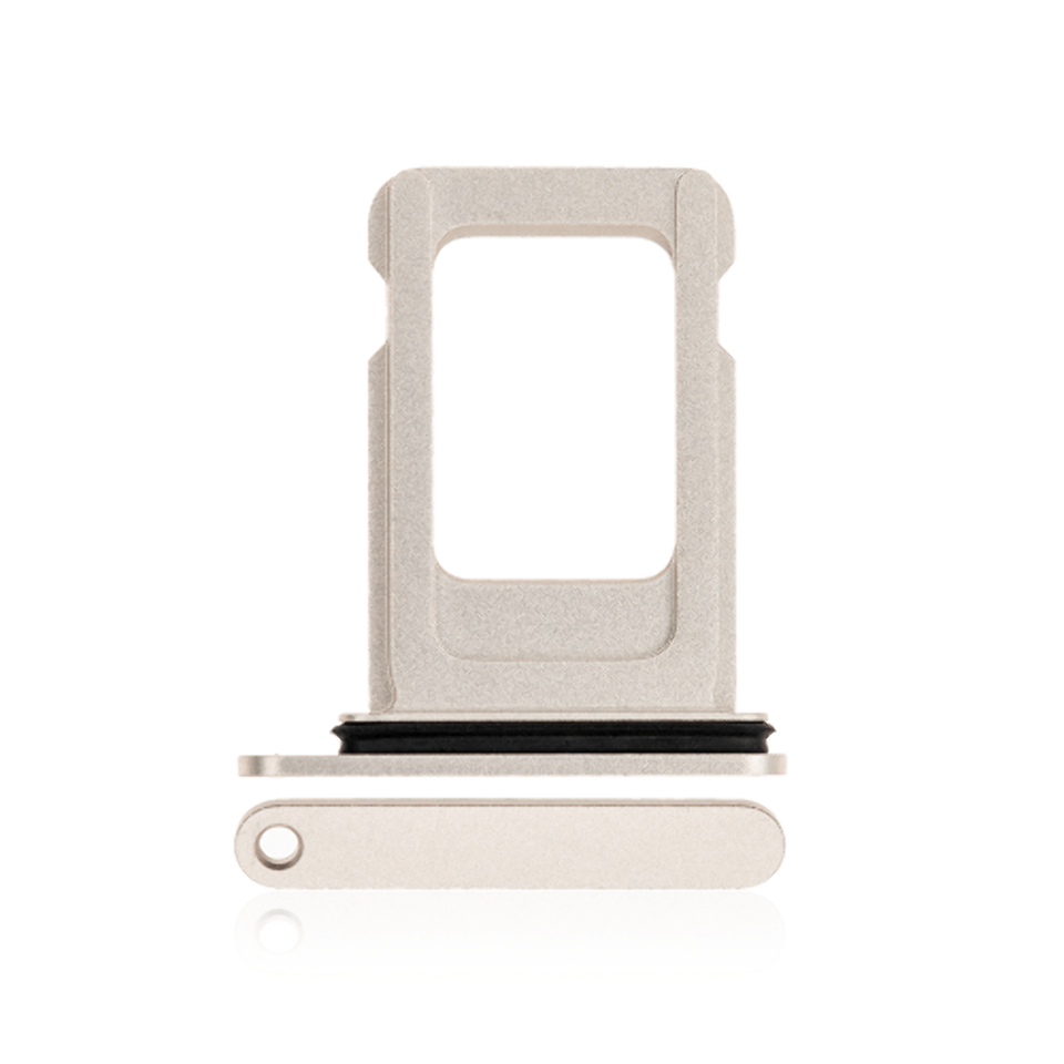 Single Waterproof Sim Card Slot Tray Holder W/Gasket WHITE For iPhone 12 - $5.86