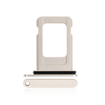 Single Waterproof Sim Card Slot Tray Holder W/Gasket WHITE For iPhone 12 - $5.86