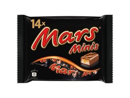 MARS MILK chocolate &amp; Caramel MINI bars 14pc. 275g bag - FREE SHIPPING - $13.85