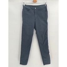 Lululemon ABC Pants Slim Tech Canvas Sz Men&#39;s 28 Heathered Deep Navy Blue  - $39.20