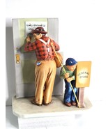 Norman Rockwell Sculpture Closed for Business Gone Fishing - €43,23 EUR