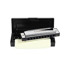 Cascha HH 2007Blues Harp, Key Of C 10Hole Harmonica with Case and Cleani... - $46.00