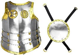 Medieval Polish Winged Hussar Cuirass with Back Rondel Plate - 18 Gauge Steel -  - £238.96 GBP