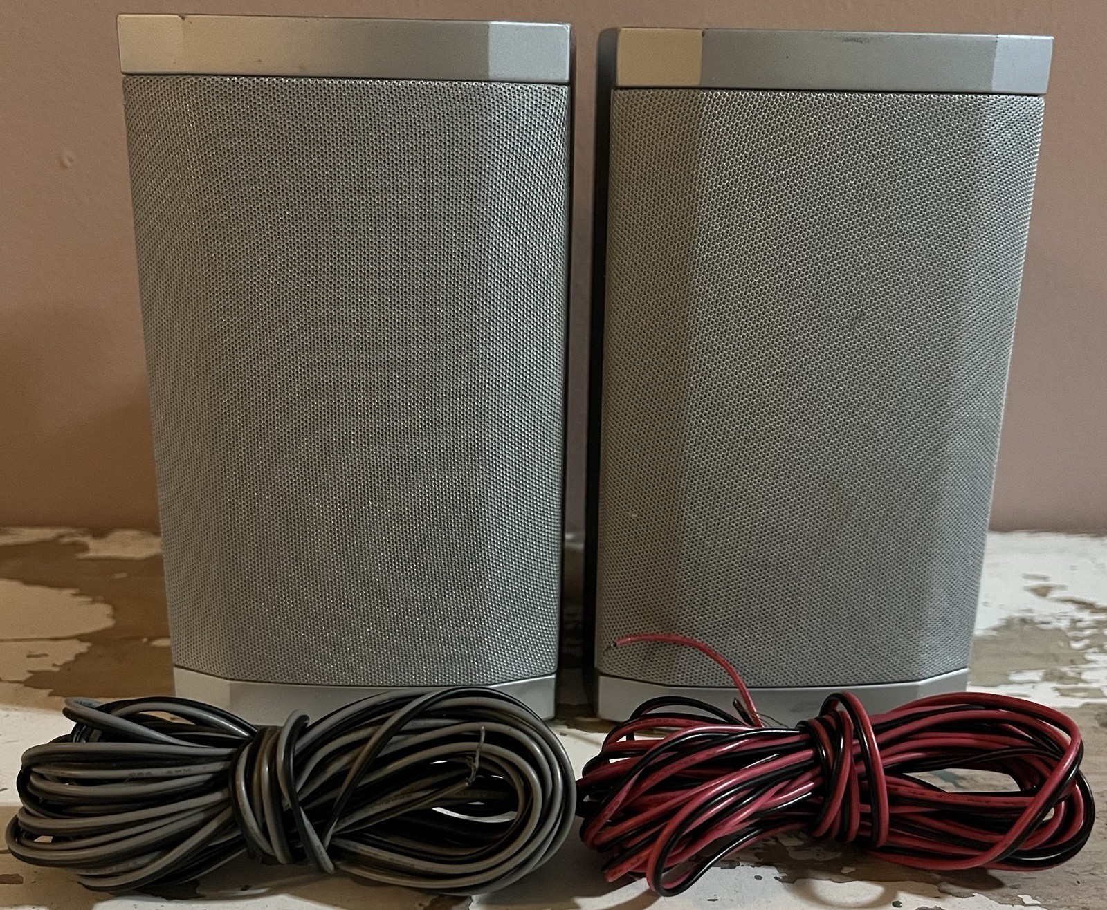 Set Of 2 AMW Deluxe Rear Speakers Model T-342 - 8 Ohm 15 Watt - Tested &amp;... - $18.50