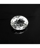 34.8Ct Natural Clear Crystal Quartz Oval Fine Gemstone - $12.23