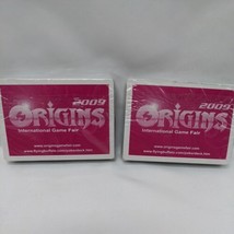 Set Of (2) 2009 Origins International Game Fair Convention Playing Cards - £22.15 GBP