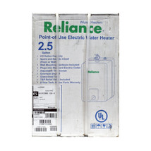 Reliance 2.5 Gallon Point-of-Use Electric Water Heater, 6-2EOMS 100 K BR... - $196.49
