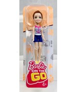 Barbie On The Go~Brown Hair With Sailor Design Shirt~Fashion Doll - $308.18 MXN