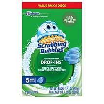 PACK OF 8 - Scrubbing Bubbles Toilet Cleaner Drop Ins 5CT - £54.75 GBP
