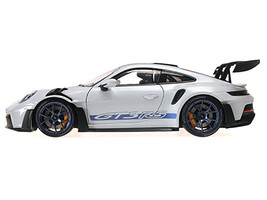 2022 Porsche 911 (992) GT3 RS &quot;Weissach Package&quot; Gray Metallic with Blue Acce... - £260.98 GBP