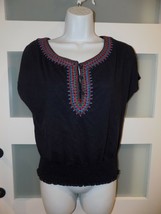 American Eagle Navy Blue Shirt Size S Women&#39;s NWOT - $22.00