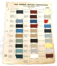 1966 GM Buick/Chevrolet/Olds/Pontiac/Cadillac Exterior Chips 640 - €6,79 EUR