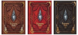 Final Fantasy XIV Encyclopaedia Eorzea Vol 1 2 3 Art Book SET + Minions FF 14 - £111.44 GBP