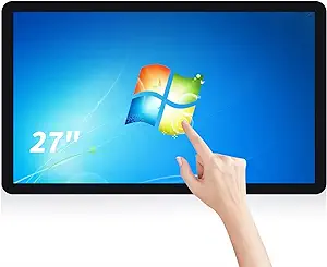27 Inch Touch Screen Pc Monitor, Intel I7, 8Gb Ram, 256G Ssd, 16:9 Fhd 1... - $1,851.99