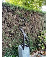 Father and Child – Bronze Sculpture. 46x24x95cm - 9Kg - $1,204.31