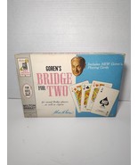 Milton Bradley Goren’s Bridge for Two Card Game #4401 Sealed w/Woolworth... - €42,84 EUR Milton Bradley Goren’s Bridge for Two Card Game #4401 Sealed w/Woolworth... - €42,84 EUR