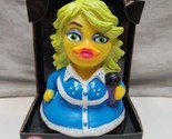 Celebriducks Peckin&#39; 9 to 5 Rubber Duck Collectible New in Box Country M... - $17.09