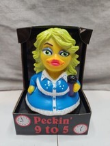Celebriducks Peckin&#39; 9 to 5 Rubber Duck Collectible New in Box Country M... - £13.40 GBP